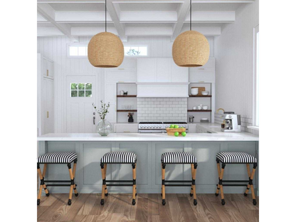 Abbyson Home Silvia Dome 1-Light Pendant