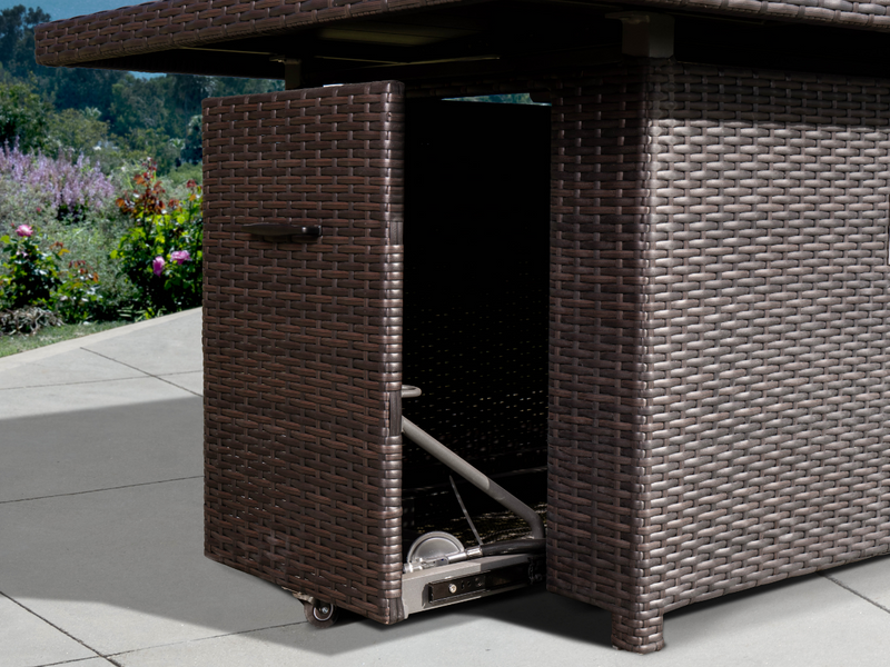 Belmont 6-pc Dining with Fire Table