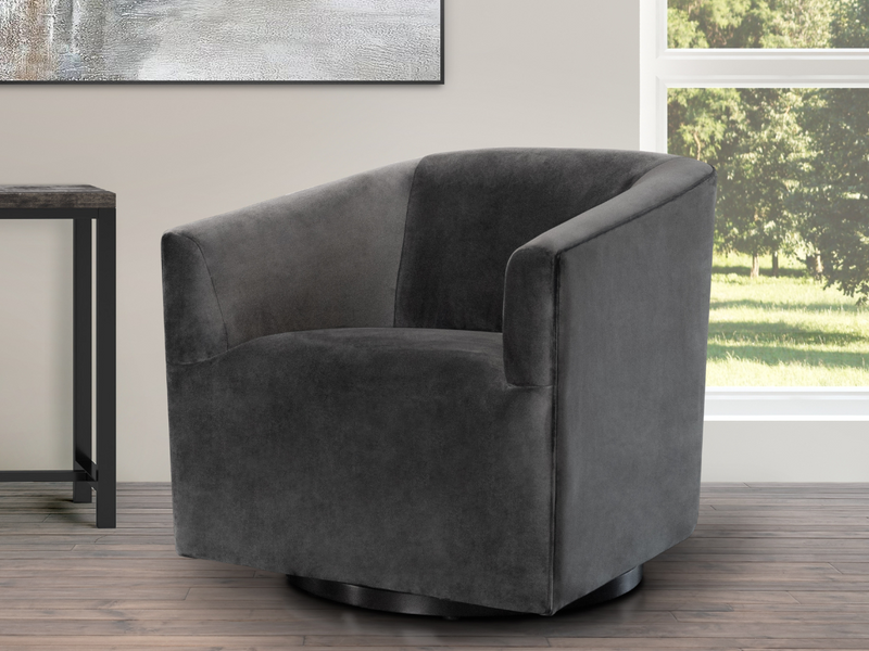 Claire Velvet Fabric Chair