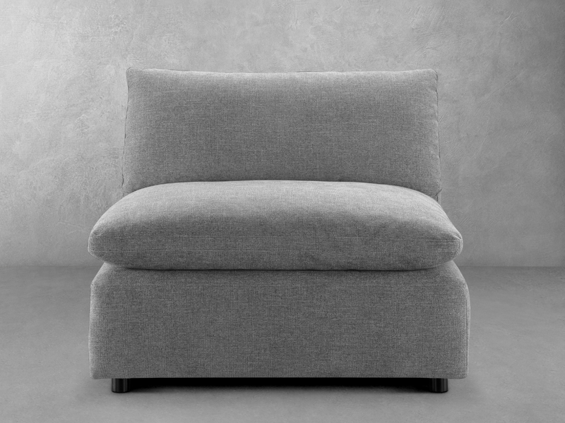 Luxe Feather and Down Armless Chair