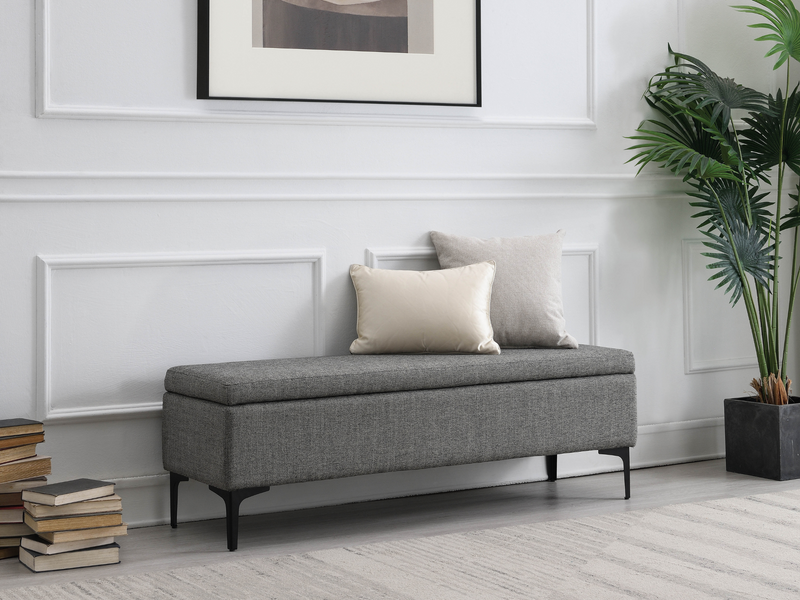 Evella Upholstered Storage Bench
