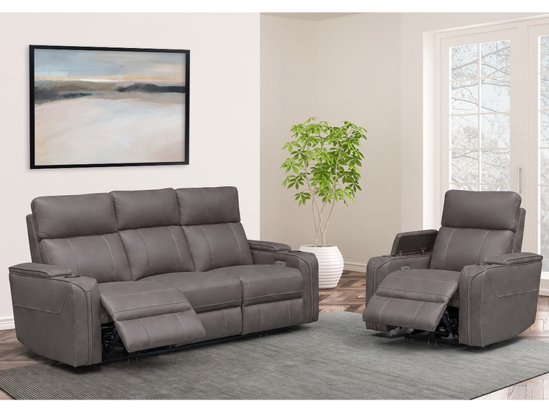 Avenger 2-pc Fabric Power Reclining Sofa and Chair Collection