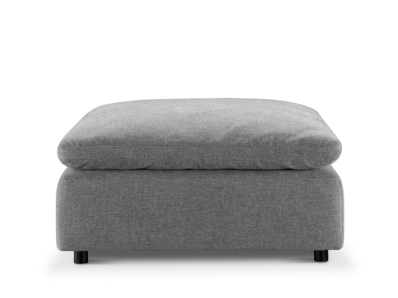 Luxe Feather and Down Ottoman