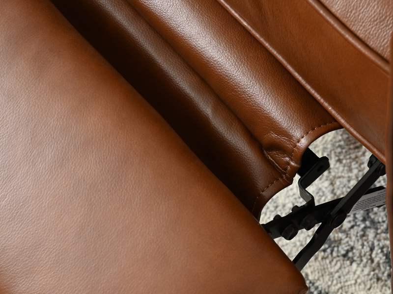 Holloway Mid-Century 3-pc Leather Set
