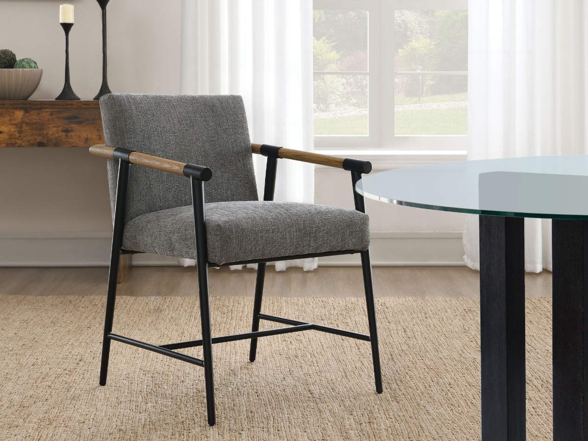 Parker Stain Resistant Fabric Dining Chair Abbyson