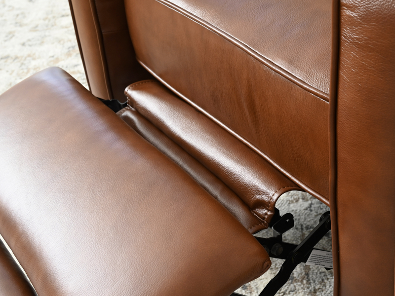 Holloway Mid-Century 3-pc Leather Set