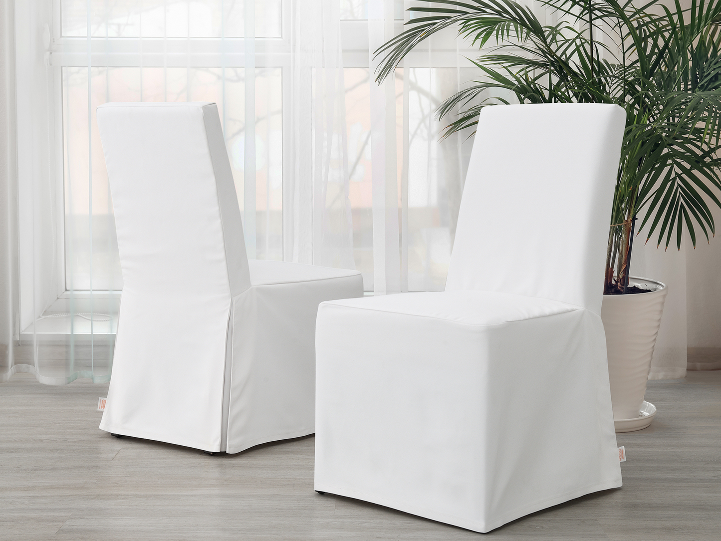 Mindy Sunbrella Slipcover Dining Chair (Set of 2) - White