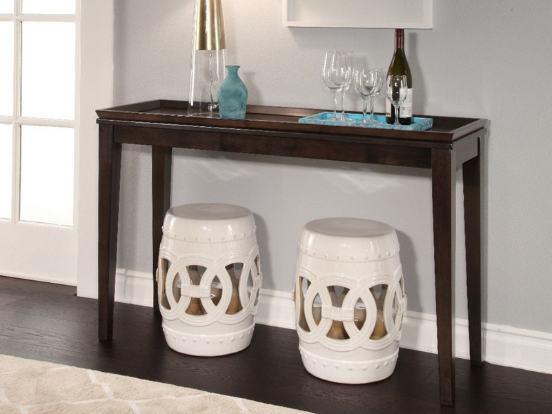 Moroccan Ceramic Garden Stool Set of 2