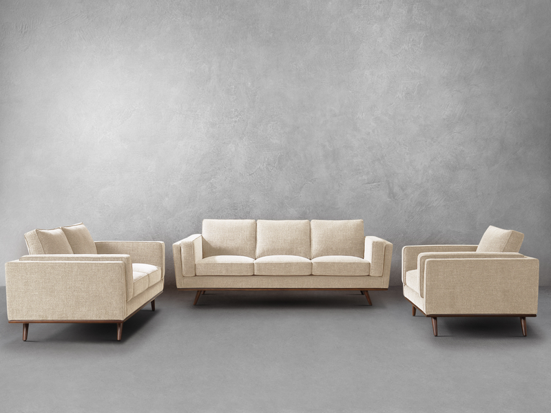 Taverly 3pc Fabric Sofa Collection