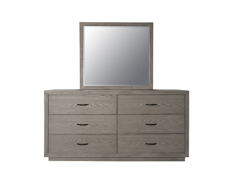 Freemont 6 Drawer Dresser + Mirror