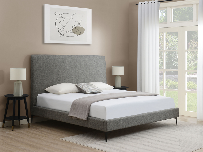 Evella Upholstered Bed and Storage Bench