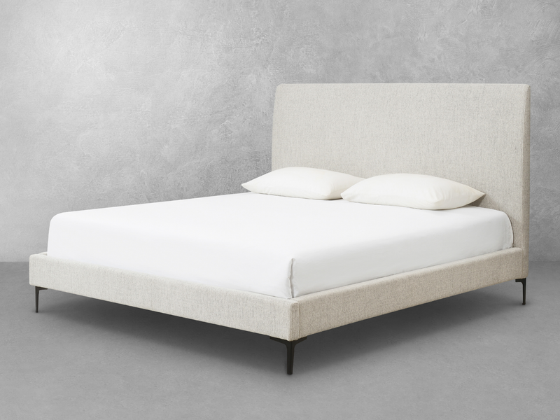 Evella Upholstered Bed and Storage Bench