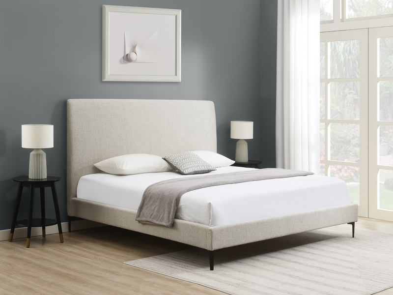 Evella Upholstered Bed and Storage Bench