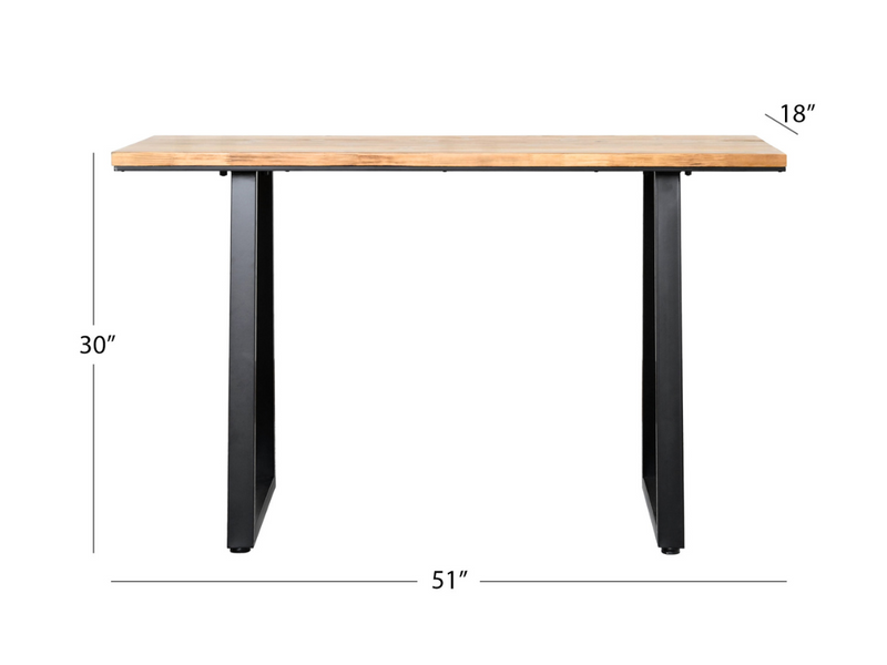 Libby Wood Console Table