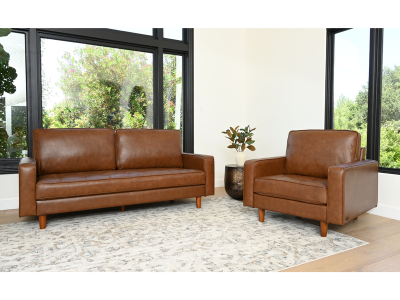 Abbyson leather sofa deals