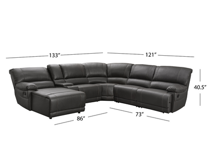 Cooper Manual Reclining Sectional