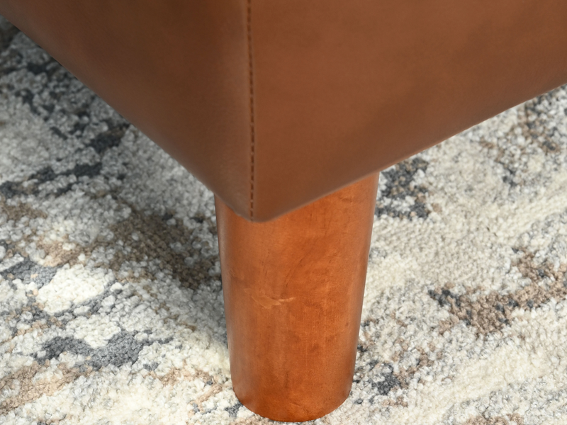 Holloway Mid-Century 3-pc Leather Set