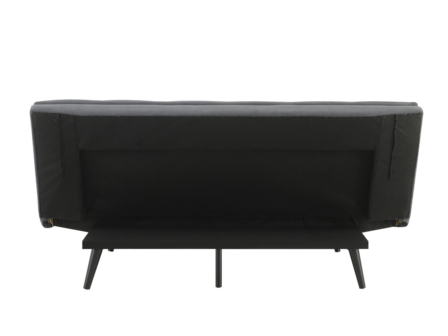Jaden Convertible Fabric Sofa - Dark Gray