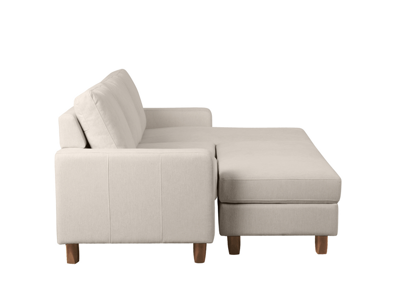 Berkeley Fabric Reversible Sectional And Ottoman