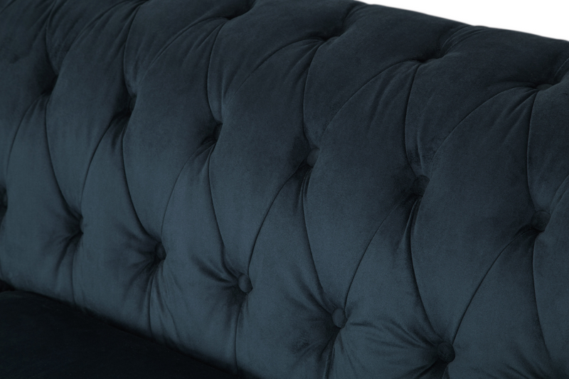 Grand Chesterfield Velvet Sofa