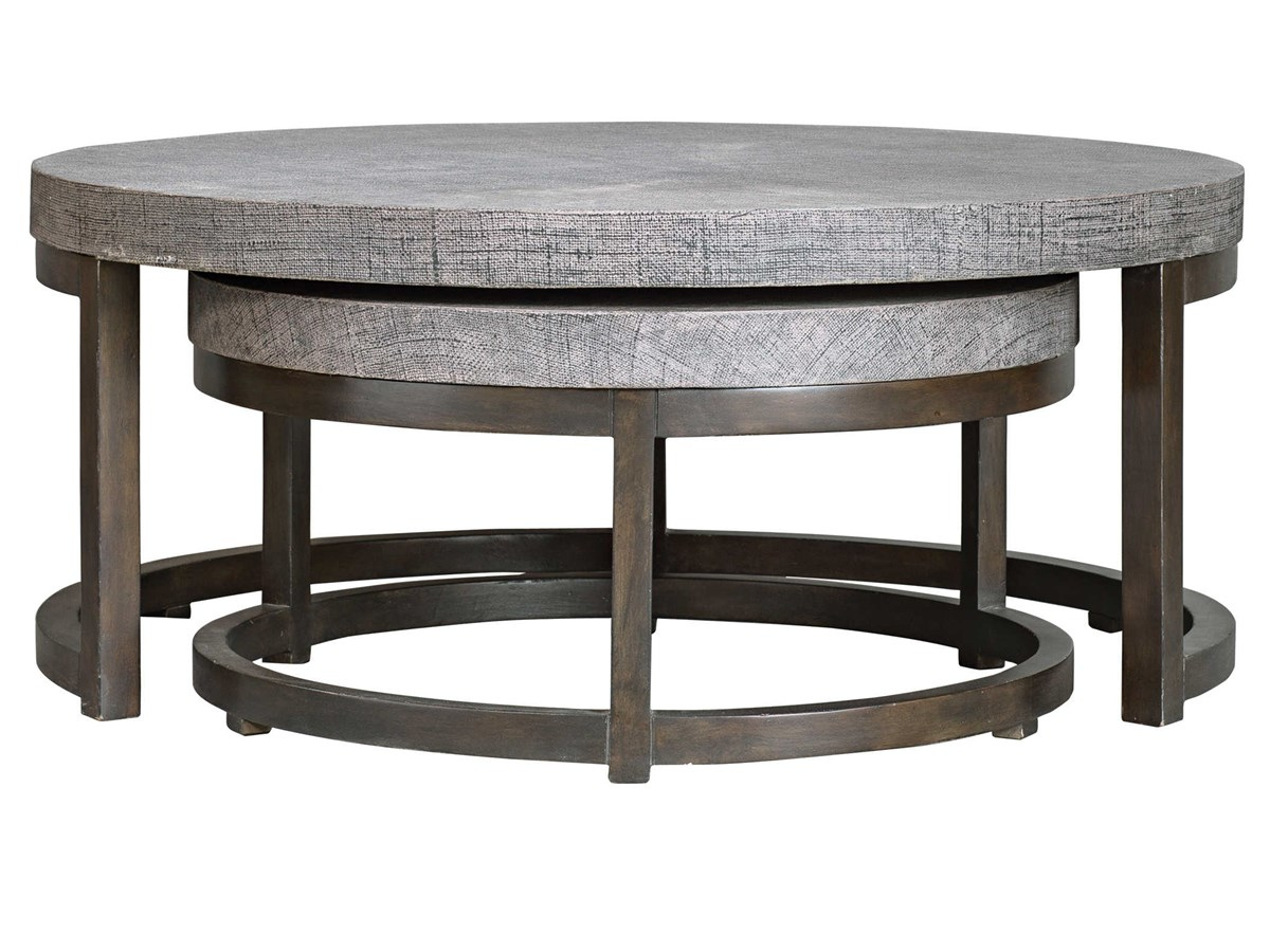 Abbyson Home Adarna Nesting Coffee Table, Set of Two