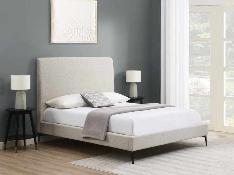 Evella Upholstered Bed and Storage Bench