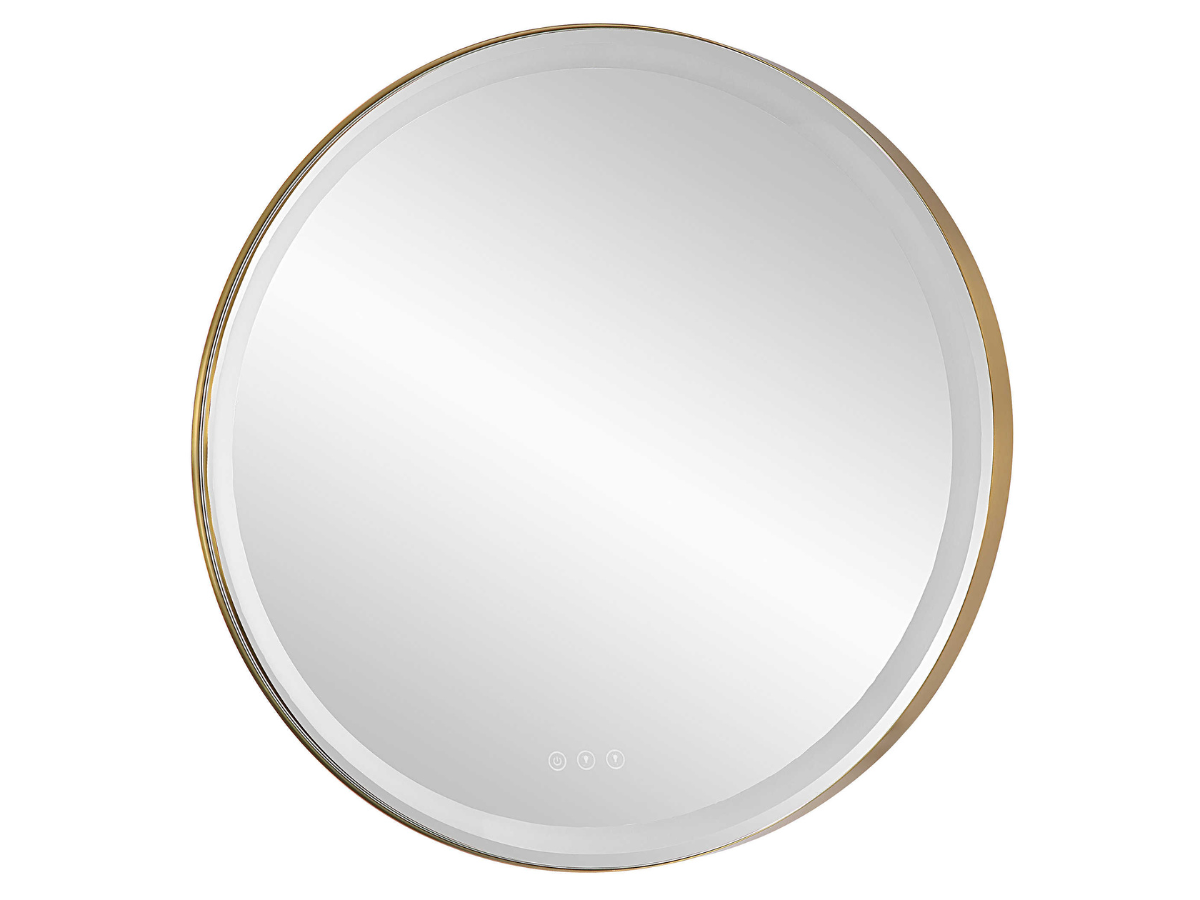 Abbyson Home Ceridwen Lighted Round Mirror