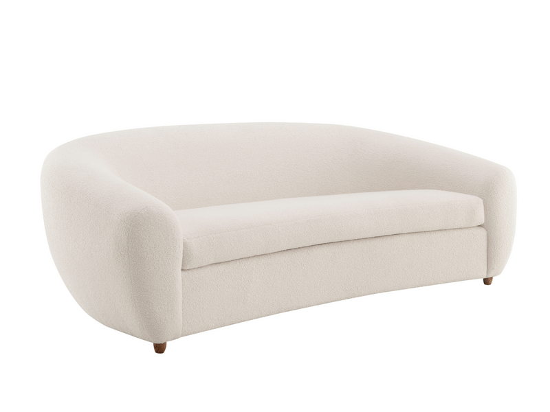 JoJo Fletcher Luciano Boucle Fabric Sofa