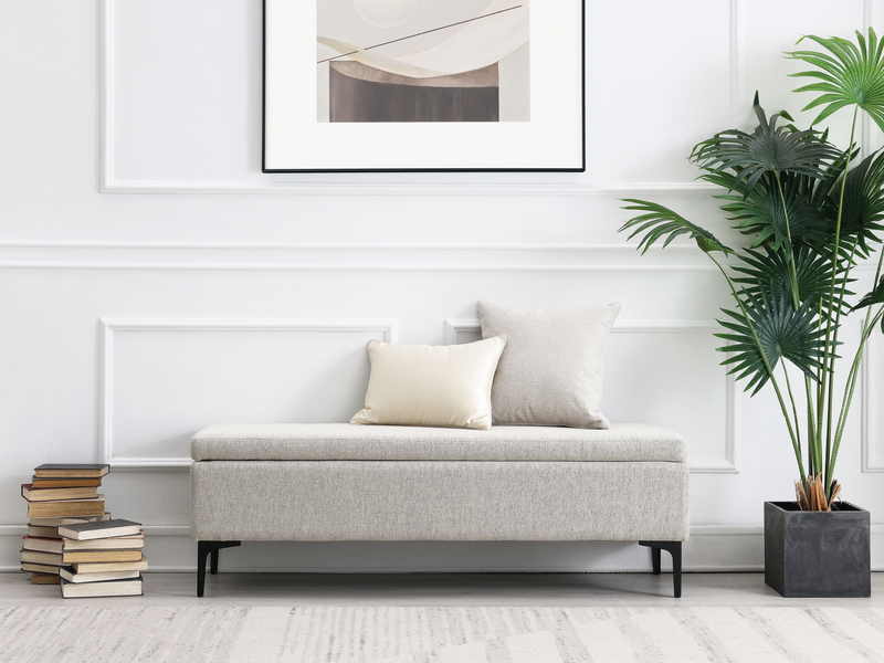 Evella Upholstered Storage Bench