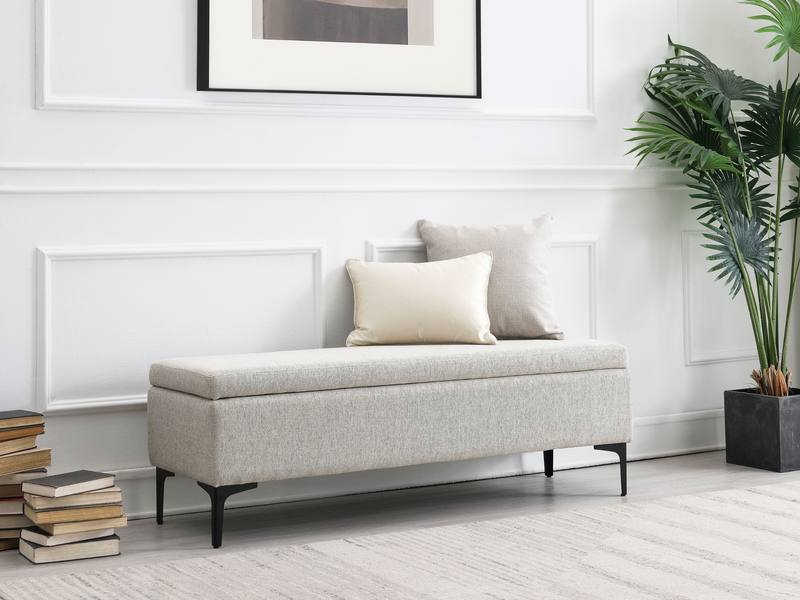 Evella Upholstered Storage Bench