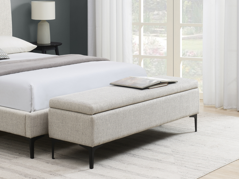 Evella Upholstered Storage Bench