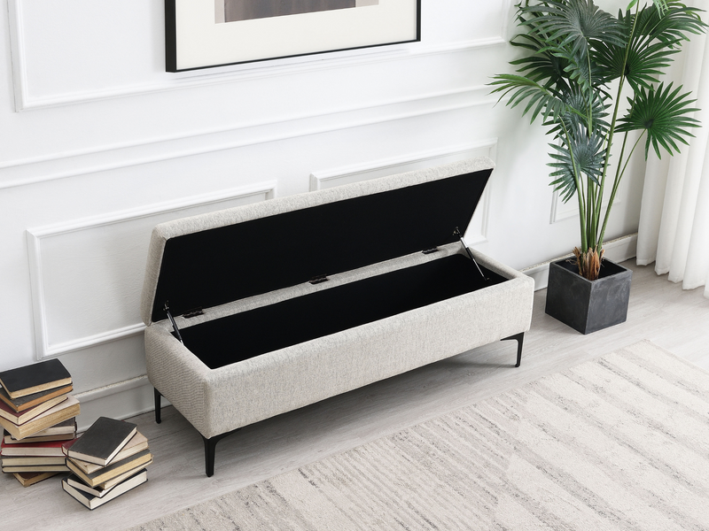 Evella Upholstered Storage Bench