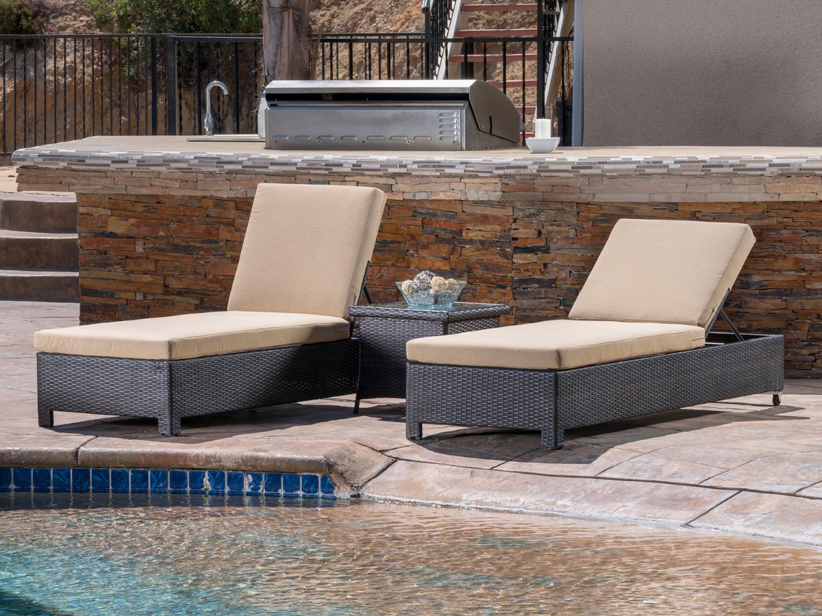 Belmont Chaise Lounger 2 pack