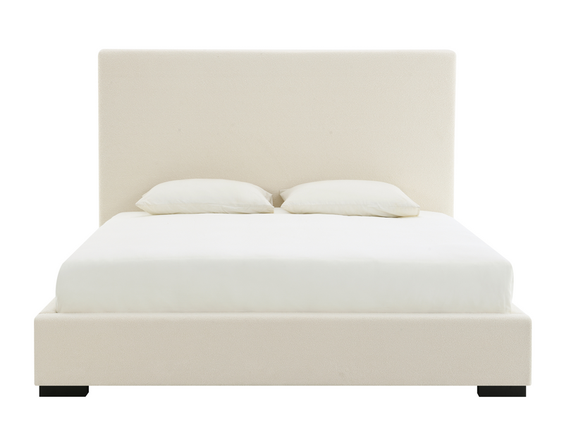Luciano Bouclé Fabric Bed