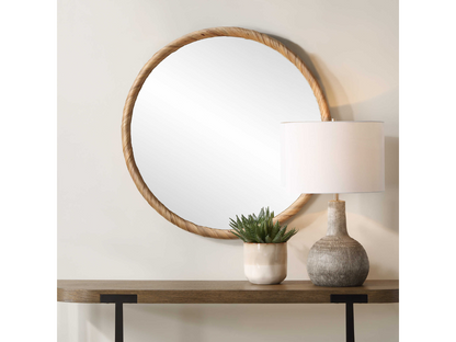 Abbyson Home Lamara Round Mirror