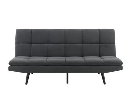 Jaden Convertible Fabric Sofa - Dark Gray