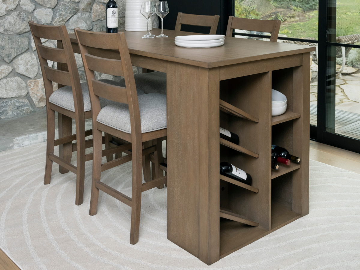 5 piece dining set with storage hotsell
