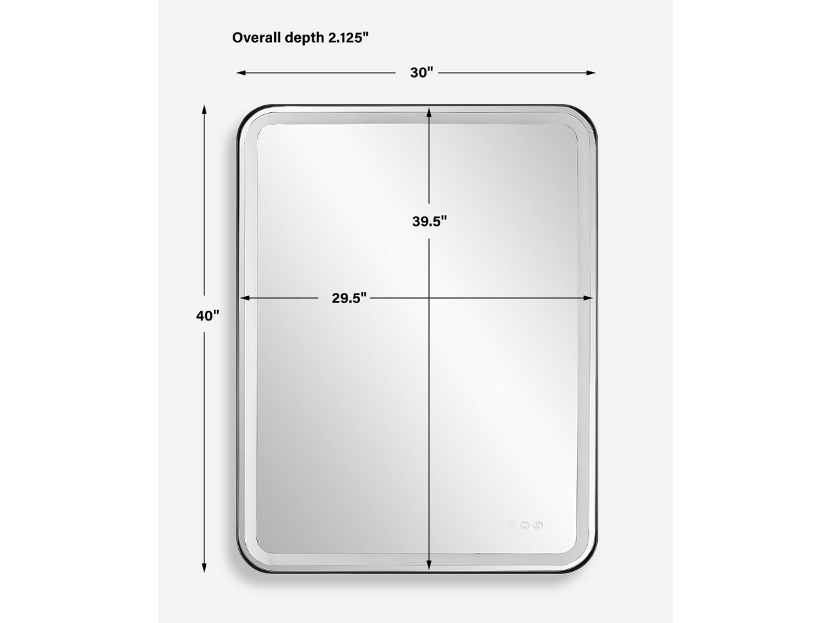 Abbyson Home Ceridwen Lighted Vanity Mirror