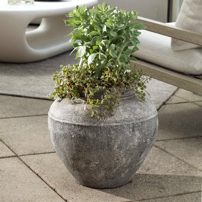 Abbyson Home Echoes Of Time Concrete Outdoor Planter