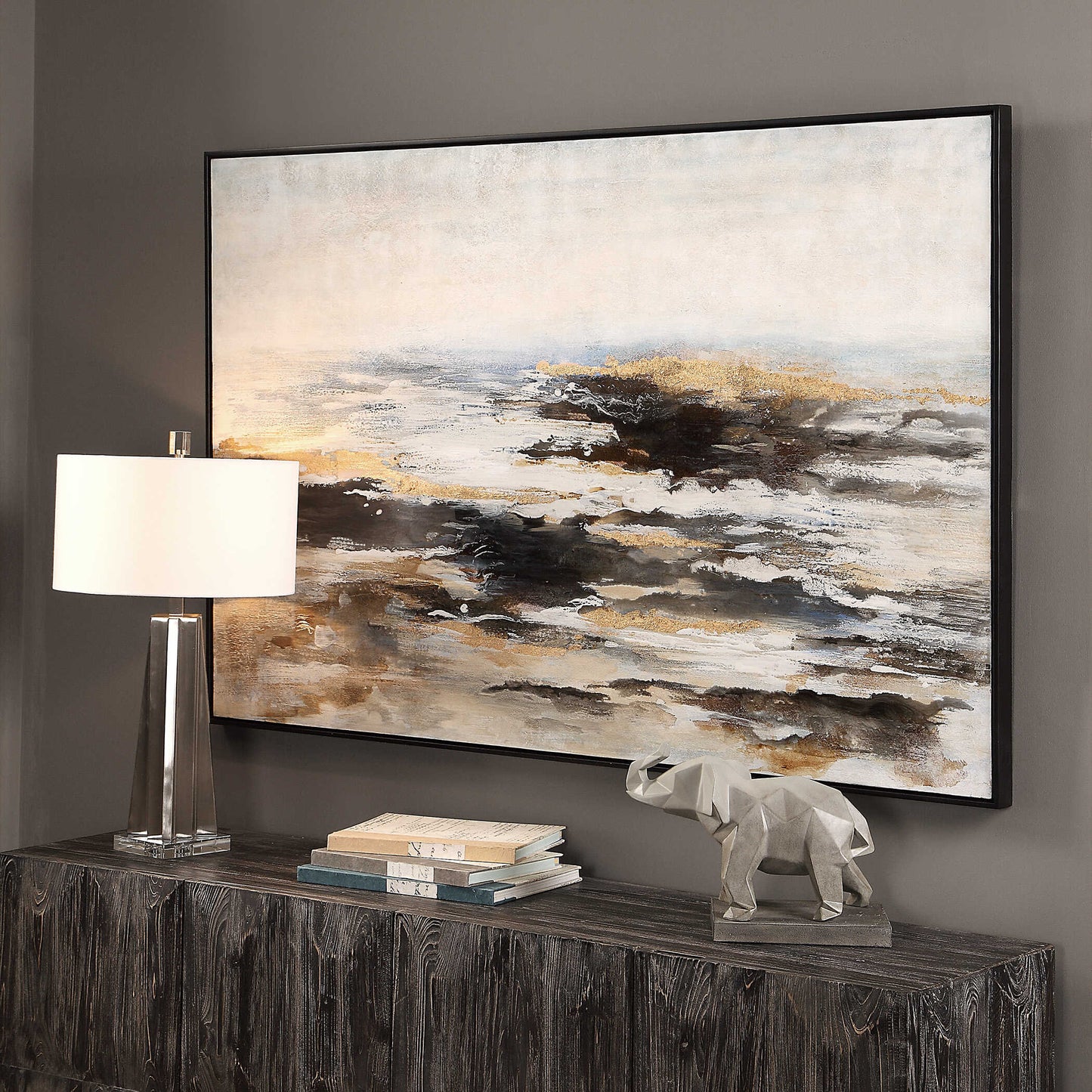 Abbyson Home Aftermath Abstract Art