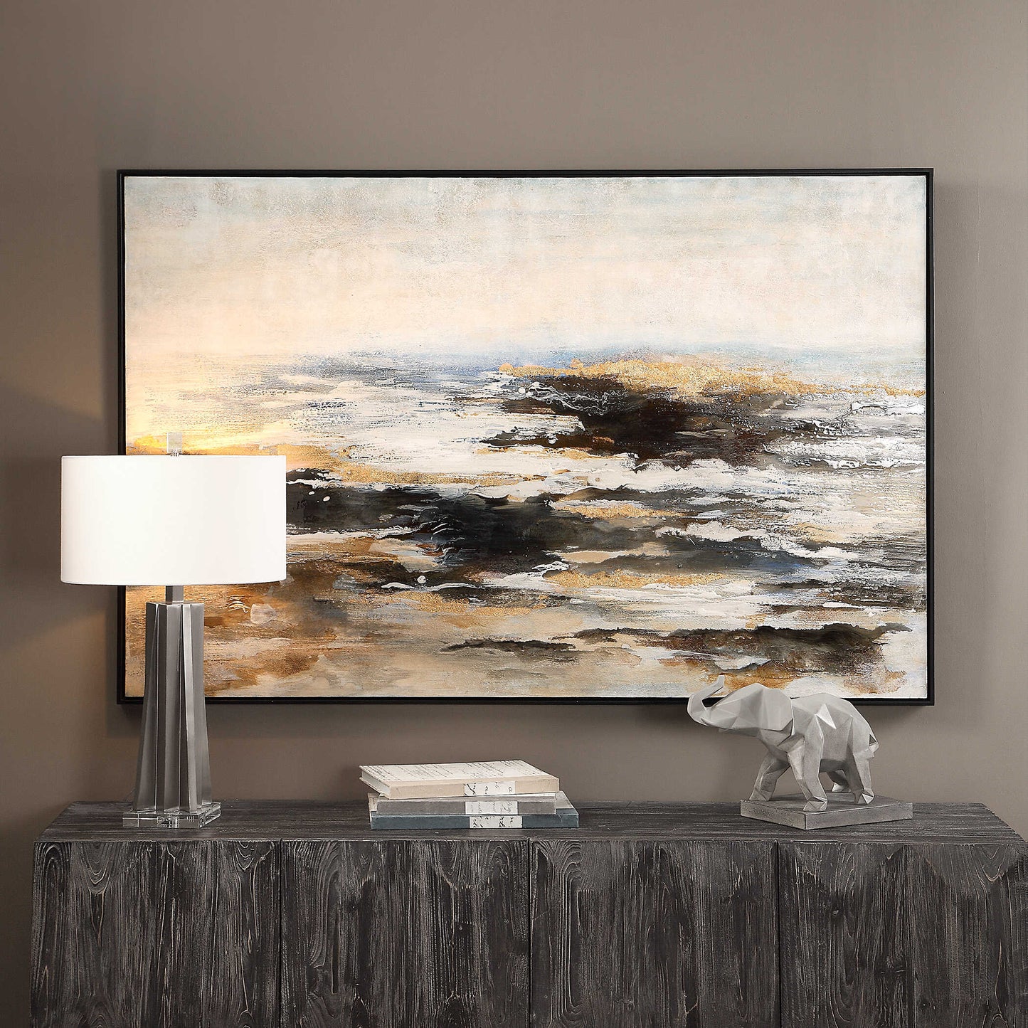 Abbyson Home Aftermath Abstract Art