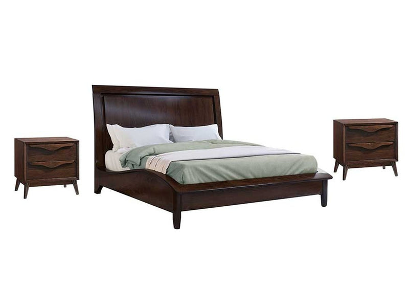 Rafieha Wooden Bed Set