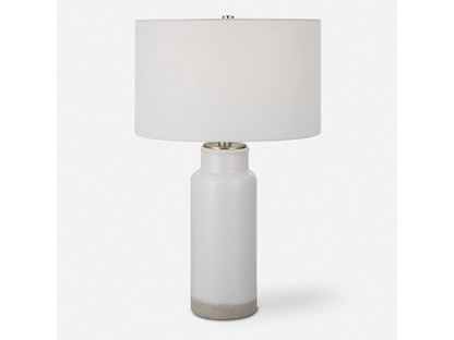 Abbyson Home Aarti White Farmhouse Table Lamp
