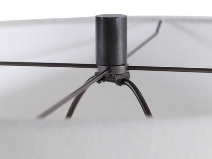 Abbyson Home Alta Rust Black Table Lamp