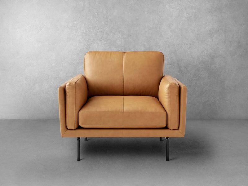 Asher Top-Grain Leather Chair