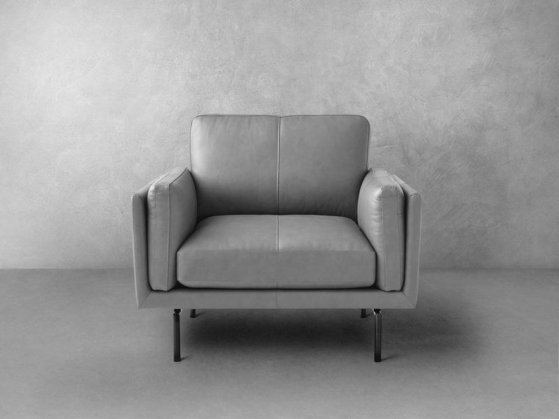 Asher Top-Grain Leather Chair