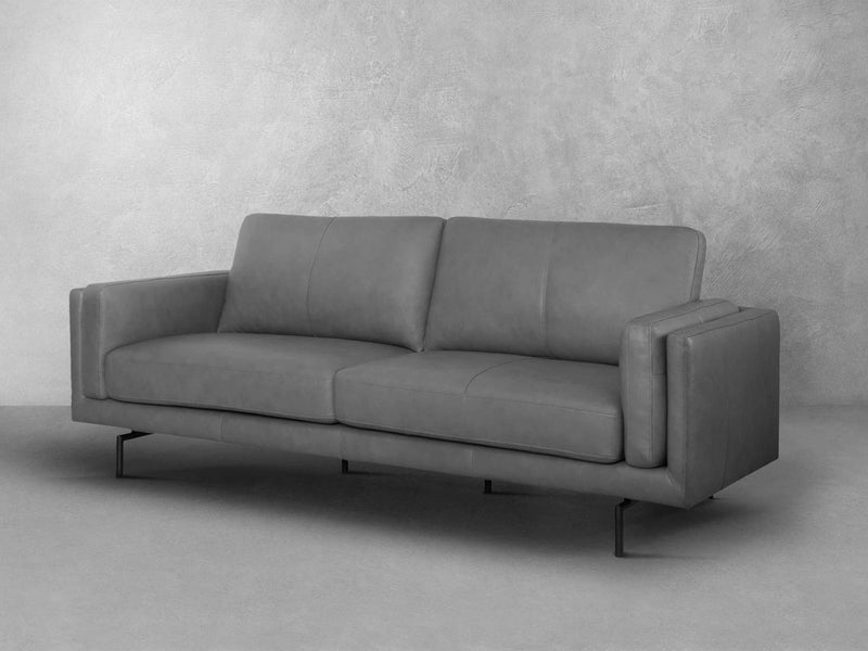Asher Top-Grain Leather Sofa