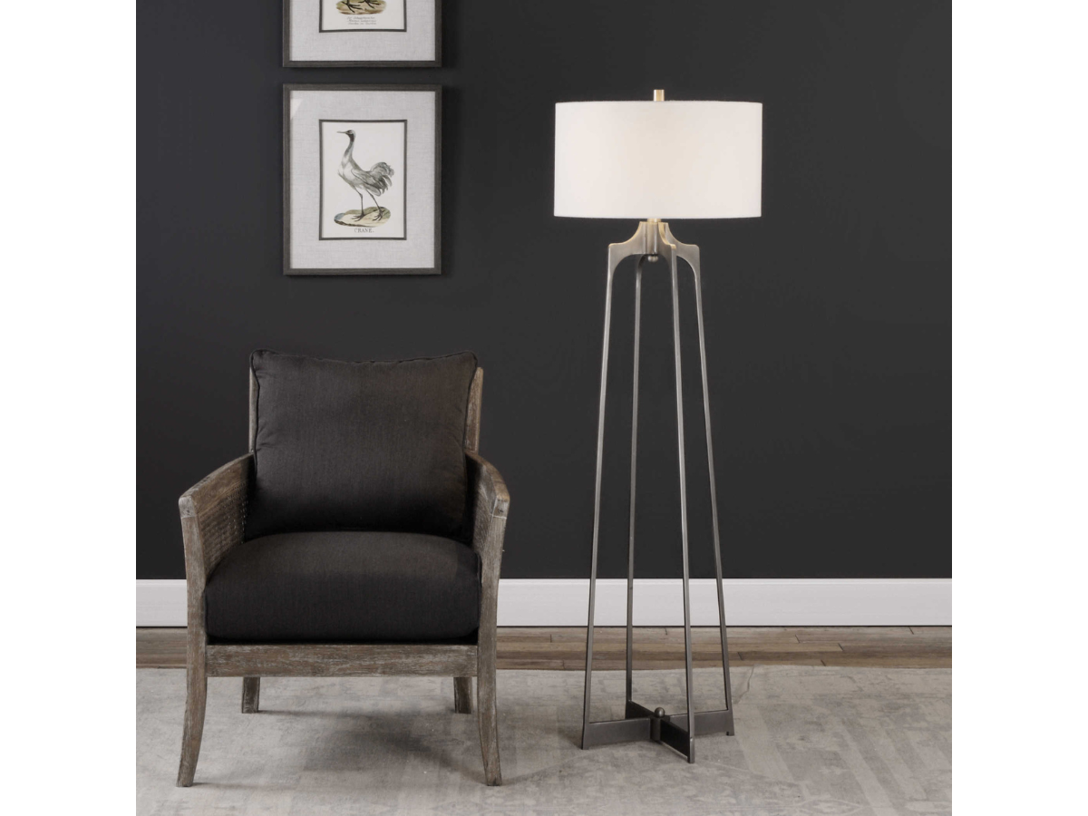 Abbyson Home Aven Modern Floor Lamp