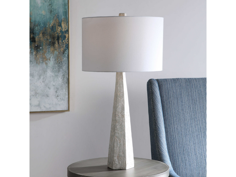 Abbyson Home Aver Concrete Table Lamp