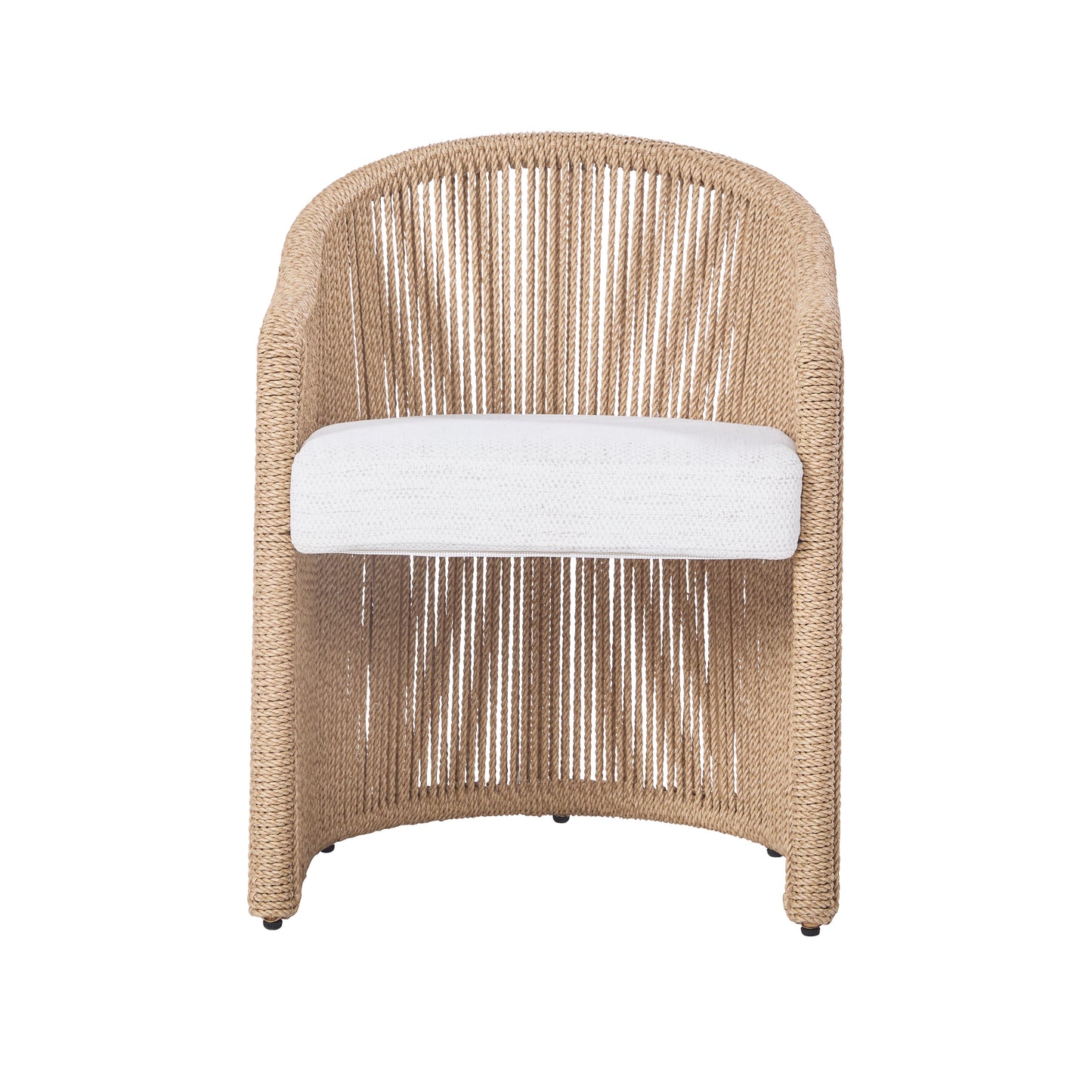 Bali Outdoor Teak and Rope Dining Chair